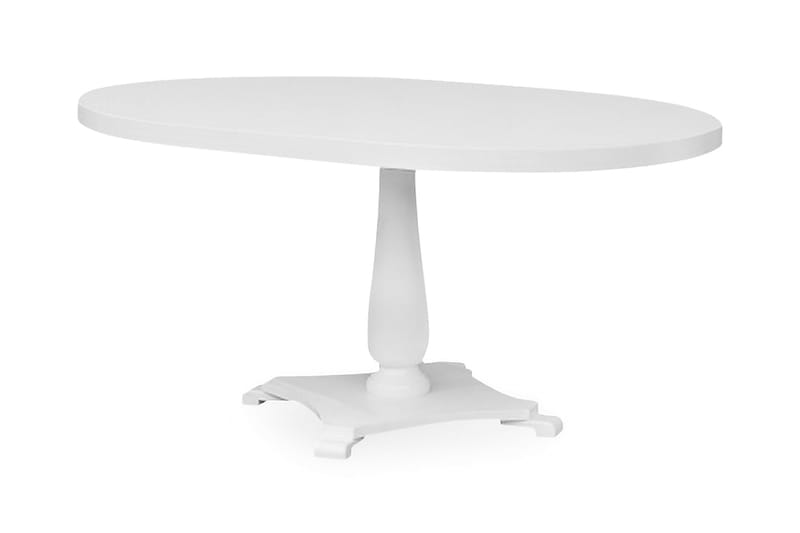Strandbro Soffbord 110 cm Ovalt - Vit - Möbler - Bord & matgrupper - Soffbord