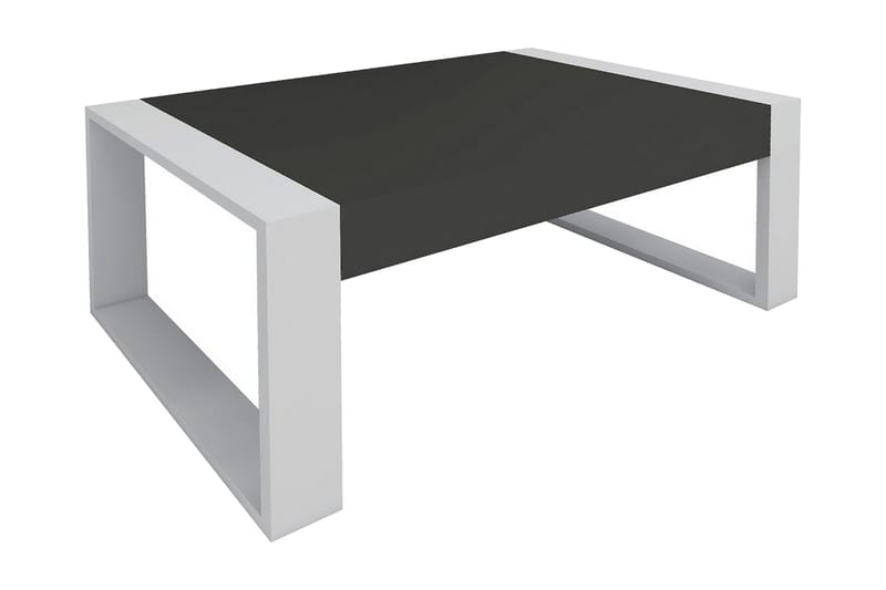 Terugblik Soffbord 90 cm - Vit/Antracit - Möbler - Bord & matgrupper - Soffbord
