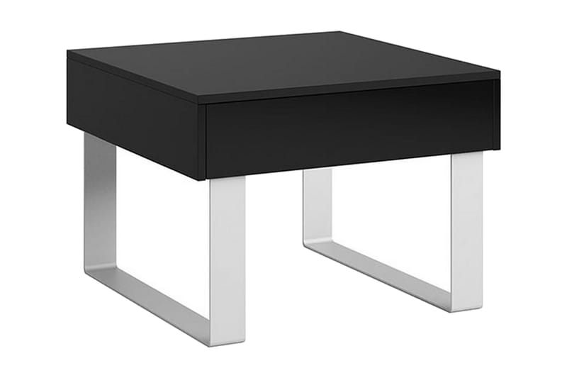 Tessan Soffbord Litet 64 cm med Förvaring Låda - Svart - Möbler - Bord & matgrupper - Soffbord