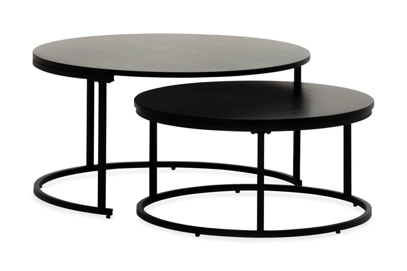 Thyra Satsbord - Svart - Möbler - Bord & matgrupper - Avlastningsbord - Brickbord & småbord