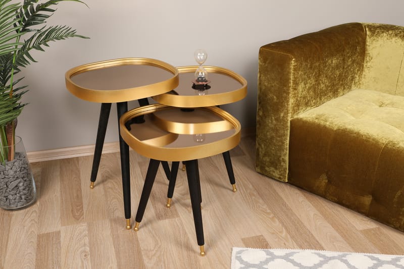 Virestad Satsbord - Guld - Möbler - Bord & matgrupper - Soffbord