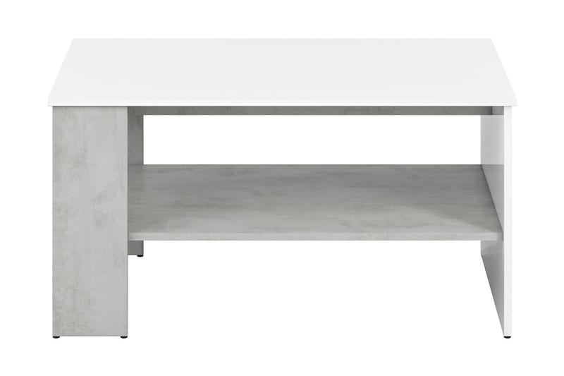 Wakanda Soffbord 52 cm - Grå/Vit högglans - Möbler - Bord & matgrupper - Soffbord