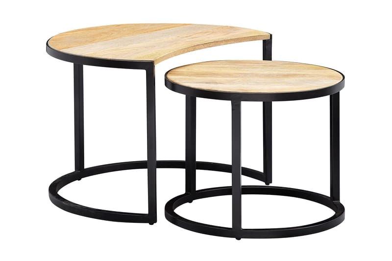 Willowdale Satsbord 60 cm Halvcirkel - Brun/Svart - Möbler - Stolar & fåtöljer - Kontorsstol & skrivbordsstol