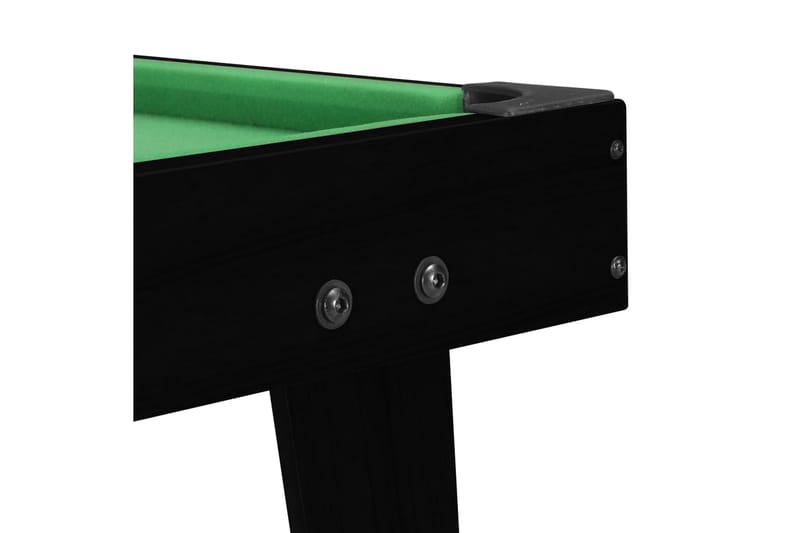 Biljardbord mini 3 feet 92x52x19 cm svart och grön - Svart - Möbler - Bord & matgrupper - Spelbord - Biljardbord