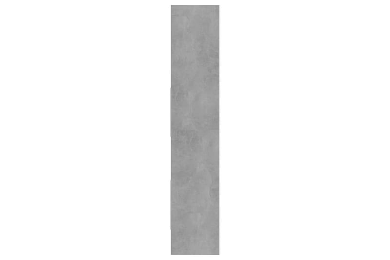 Bokhylla betonggrå 60x35x180 cm spånskiva - Grå - Möbler - Förvaring - Hylla