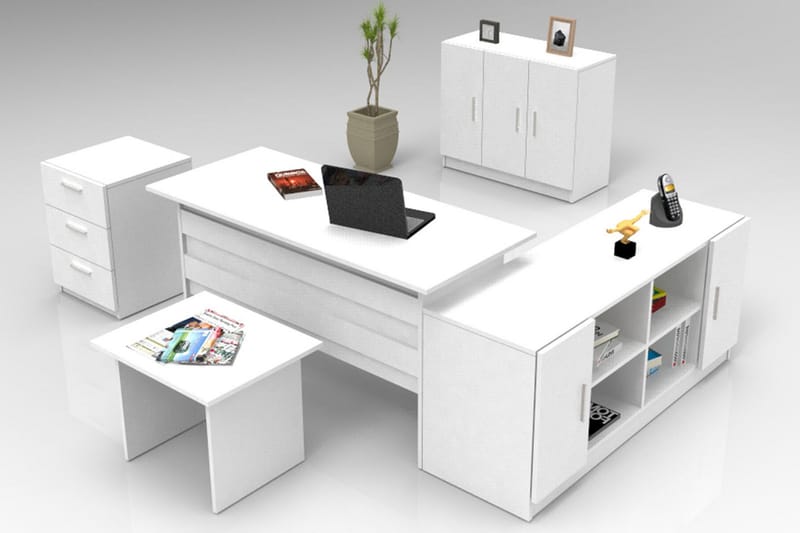 Saratella Möbelset Kontor - Vit - Möbler - Möbelset - Möbelset för kontor