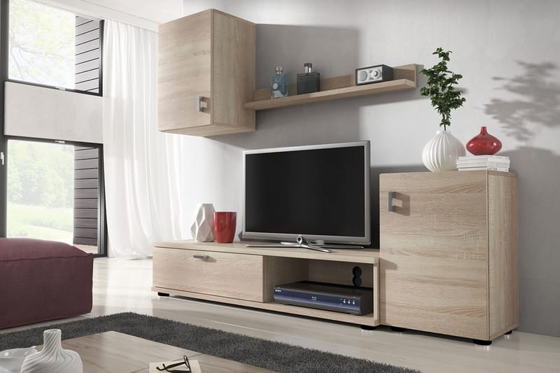 Lia Vardagsrumsset 170x36 cm - Trä/natur - Möbler - Möbelset - Möbelset för vardagsrum