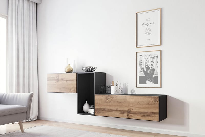 Roco Vardagsrumsset - Beige/Grå/Vit - Möbler - Möbelset - Möbelset för vardagsrum