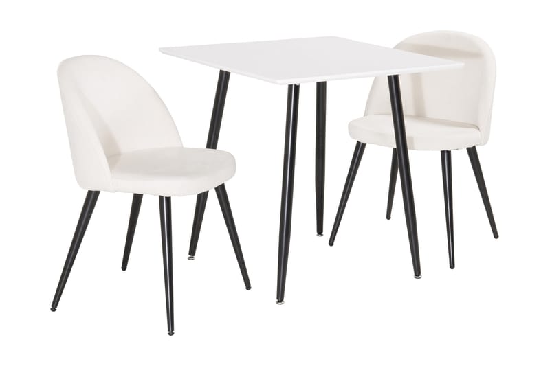 Pontus matbord  med Valerie lyx manchesterstol  2st - Möbler - Matgrupper - Rektangulär matgrupp