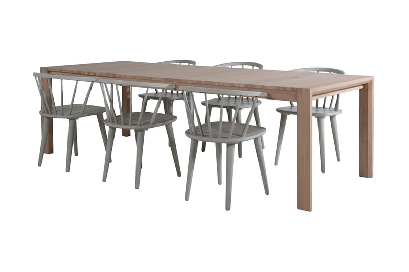 Torresolana Matbord med 6 st Bianca Karmstol - Möbler - Matgrupper - Rektangulär matgrupp