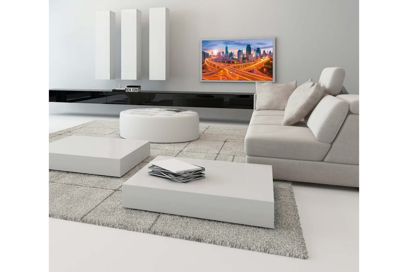 Väggfäste Premium 2arm Vesa 400x400 Svart - Svart - Möbler - Tv möbel & mediamöbel - Mediastativ & väggfäste - Väggfäste TV & stativ TV