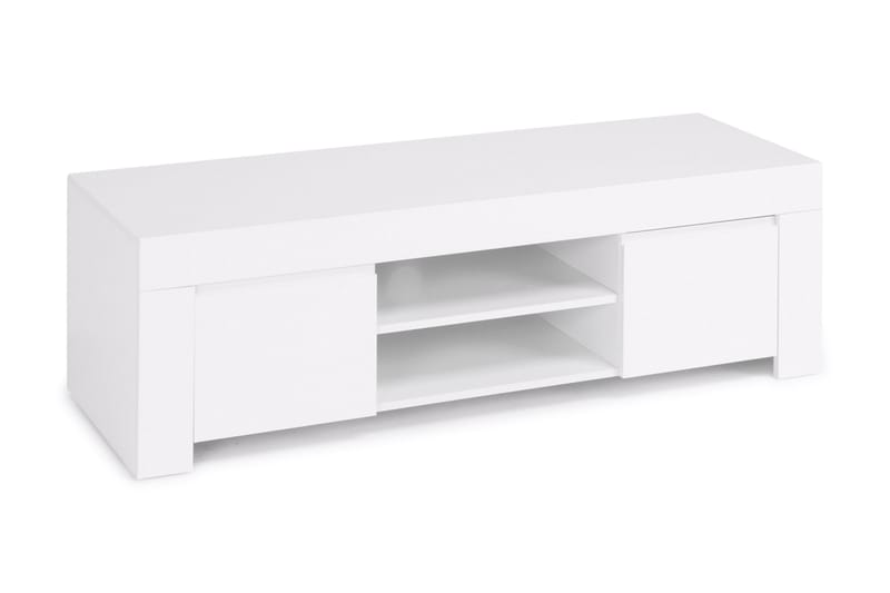 Amalfi TV-bänk 140 cm Liten 2 Luckor - Vit - Möbler - Tv möbel & mediamöbel - TV-möbelset
