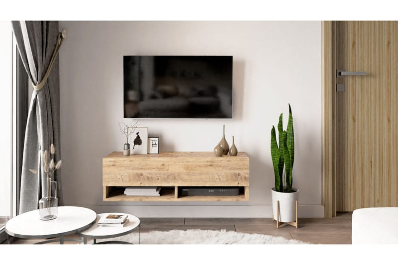 Anari Tv-bänk 100 cm - Natur - Möbler - Tv möbel & mediamöbel - TV bänk & mediabänk
