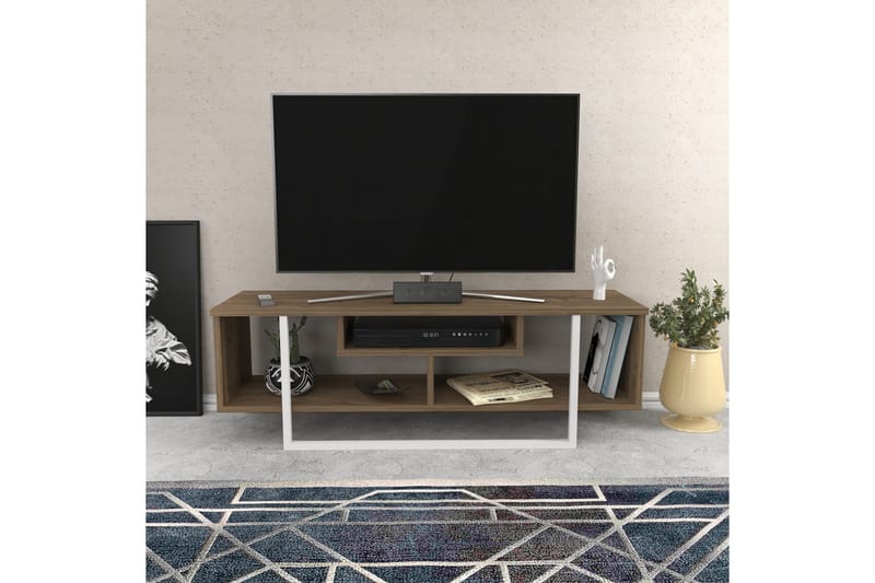 Andifli Tv-bänk 120x40,2 cm - Brun - Möbler - Tv möbel & mediamöbel - TV bänk & mediabänk
