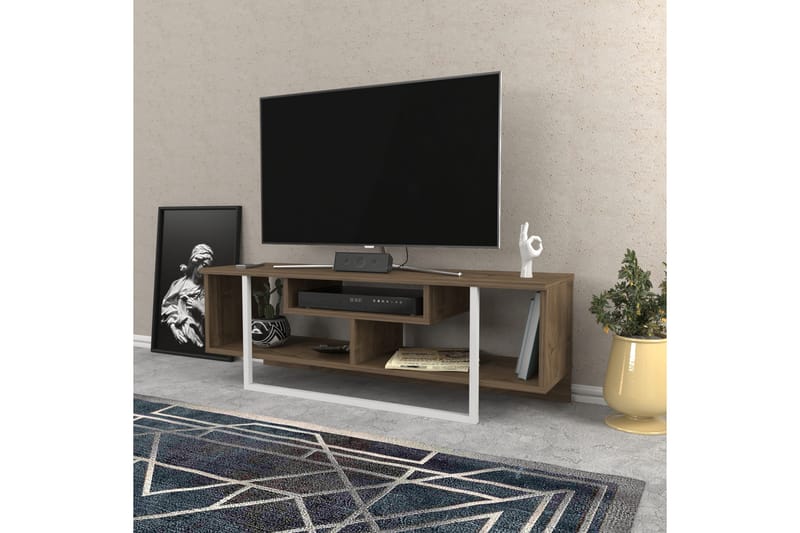 Andifli Tv-bänk 120x40,2 cm - Brun - Möbler - Tv möbel & mediamöbel - TV bänk & mediabänk