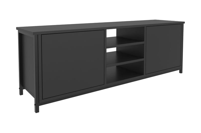 Andifli Tv-bänk 140x50,8 cm - Svart - Möbler - Tv möbel & mediamöbel - TV bänk & mediabänk