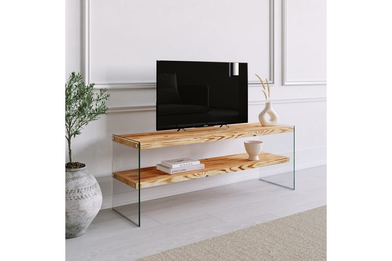 Assanisa Tv-bänk 120 cm - Natur - Möbler - Tv möbel & mediamöbel - TV bänk & mediabänk