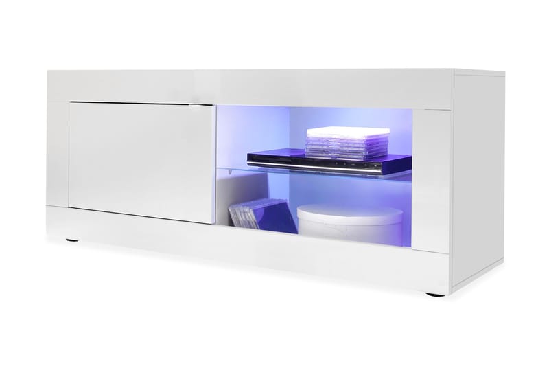 Basic TV-bänk 140 cm - Vit - Möbler - Bord & matgrupper - Soffbord