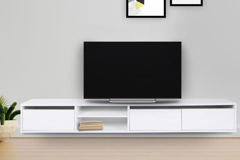 Belgium Tv-bänk 180 cm - Vit - Möbler - Soffa - Bäddsoffa