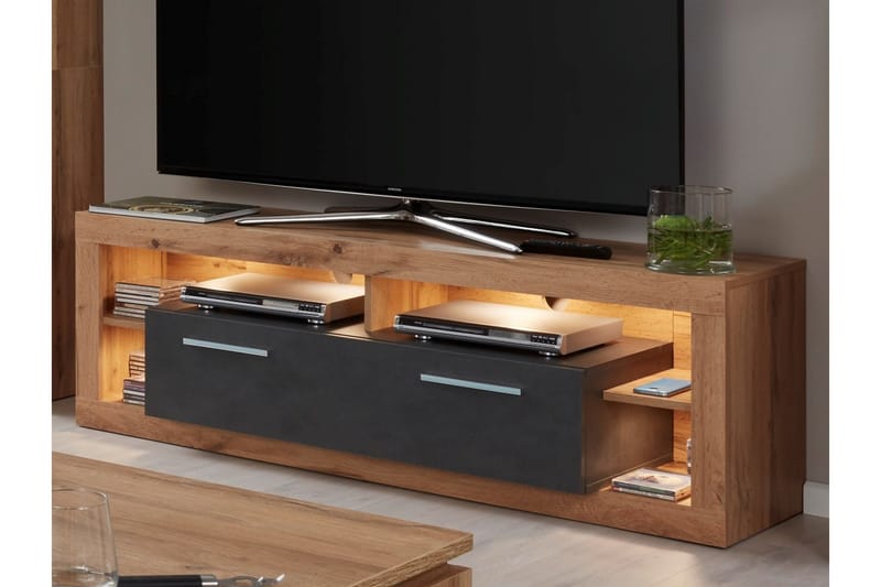 Curella TV-Bänk - Brun - Möbler - Tv-möbler & mediamöbler - TV-möbelset