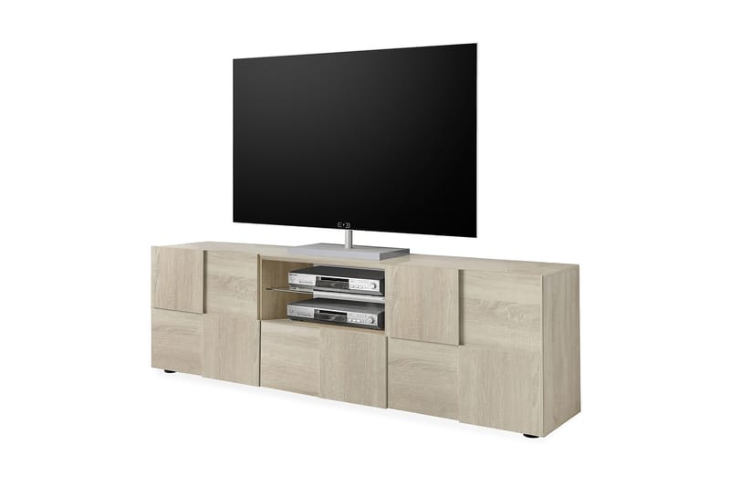 Dama TV-bänk 181 cm Stor - Samoa Ek/Trä - Möbler - Tv möbel & mediamöbel - TV bänk & mediabänk