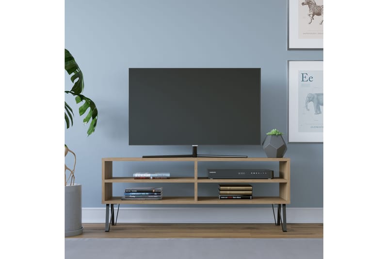 Desgrar Tv-bänk 120x46,6 cm - Brun - Möbler - Tv möbel & mediamöbel - TV bänk & mediabänk