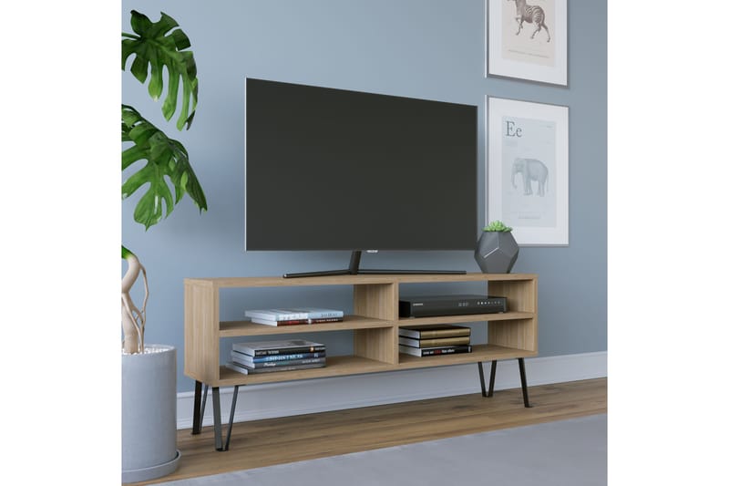 Desgrar Tv-bänk 120x46,6 cm - Brun - Möbler - Tv möbel & mediamöbel - TV bänk & mediabänk
