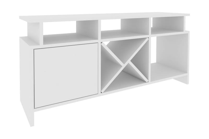 Desgrar Tv-bänk 120x60,6 cm - Vit - Möbler - Tv möbel & mediamöbel - TV bänk & mediabänk