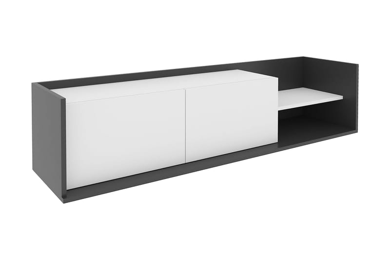 Desgrar Tv-bänk 160x36,8 cm - Antracit - Möbler - Tv möbel & mediamöbel - TV bänk & mediabänk