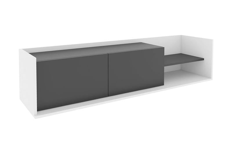 Desgrar Tv-bänk 160x36,8 cm - Vit - Möbler - Tv möbel & mediamöbel - TV bänk & mediabänk
