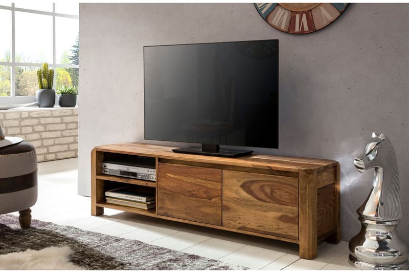 Hafsah TV-Bänk 140 cm - Trä/natur - Möbler - Tv möbel & mediamöbel - TV bänk & mediabänk