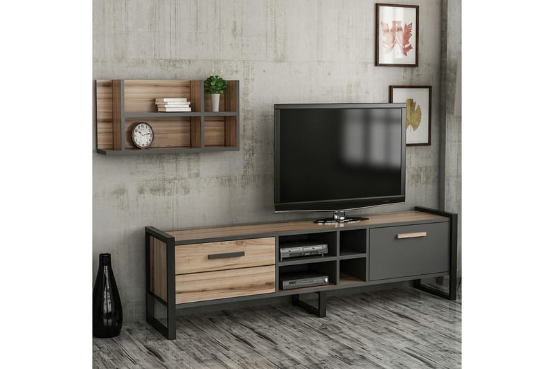 Leno TV-bänk 184 cm - Homemania - Möbler - Tv möbel & mediamöbel - TV bänk & mediabänk