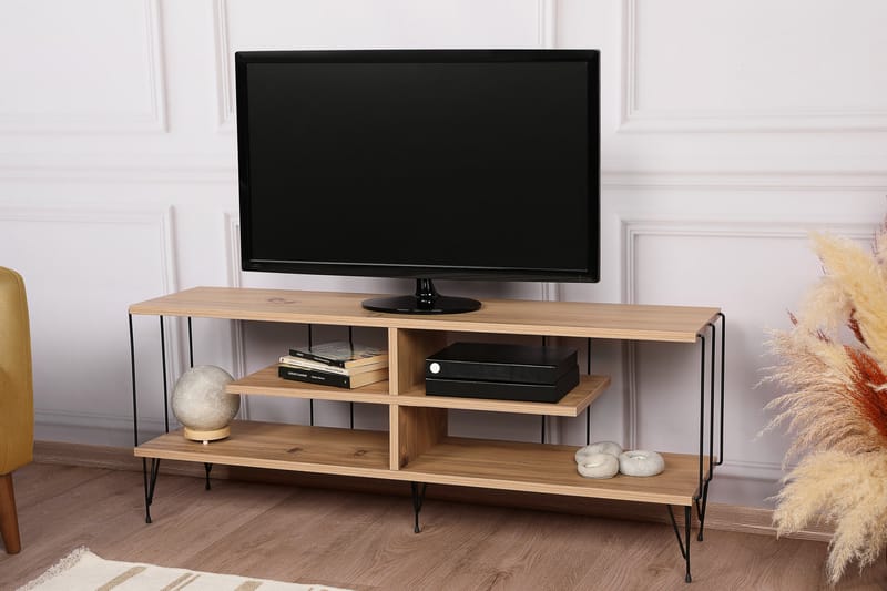 Leopoldis Tv-bänk 120 cm - Natur - Möbler - Tv möbel & mediamöbel - TV bänk & mediabänk