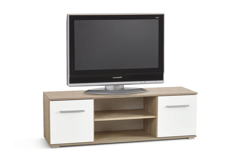 Lima TV-bänk 147 cm - Ek/Vit - Möbler - Tv möbel & mediamöbel - TV bänk & mediabänk