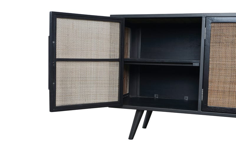 Ljungbyhed Tv-bänk 160x45 cm 3 Dörrar - Återvunnet Trä/Rotting - Möbler - Tv-möbler & mediamöbler - TV-bänk & mediabänk