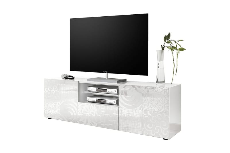 Mironne TV-bänk 181 cm - Vit - Möbler - Tv möbel & mediamöbel - TV bänk & mediabänk