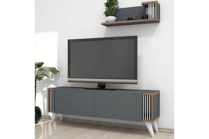 Nicol TV-bänk 120 cm - Homemania - Möbler - Tv möbel & mediamöbel - TV bänk & mediabänk
