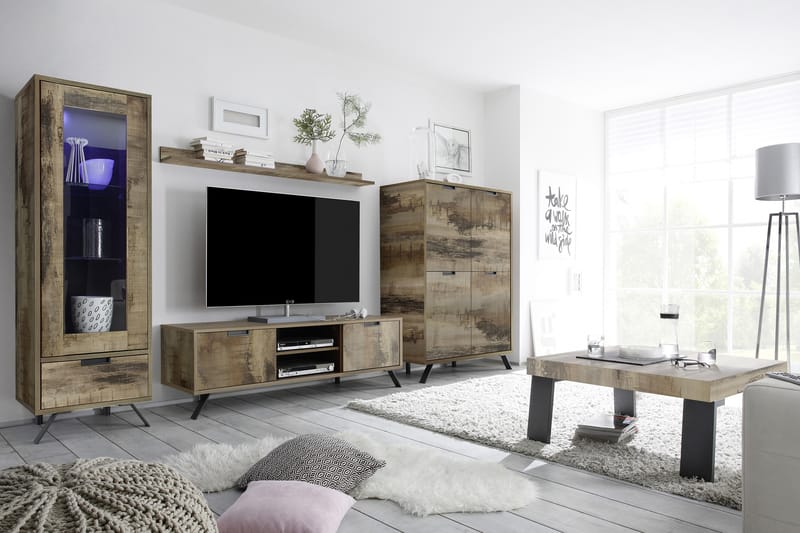 Palma TV-bänk 156 cm - Brun - Möbler - Tv möbel & mediamöbel - TV bänk & mediabänk