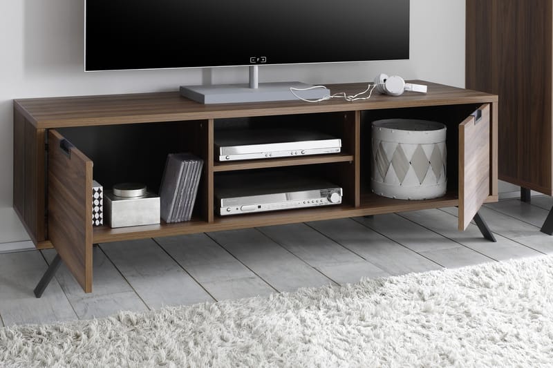 Palma TV-bänk 156 cm - Mörkbrun - Möbler - Tv möbel & mediamöbel - TV bänk & mediabänk