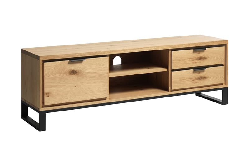 Peligro Tv-bänk 3 delar 170 cm - Natur - Möbler - Tv möbel & mediamöbel - TV bänk & mediabänk