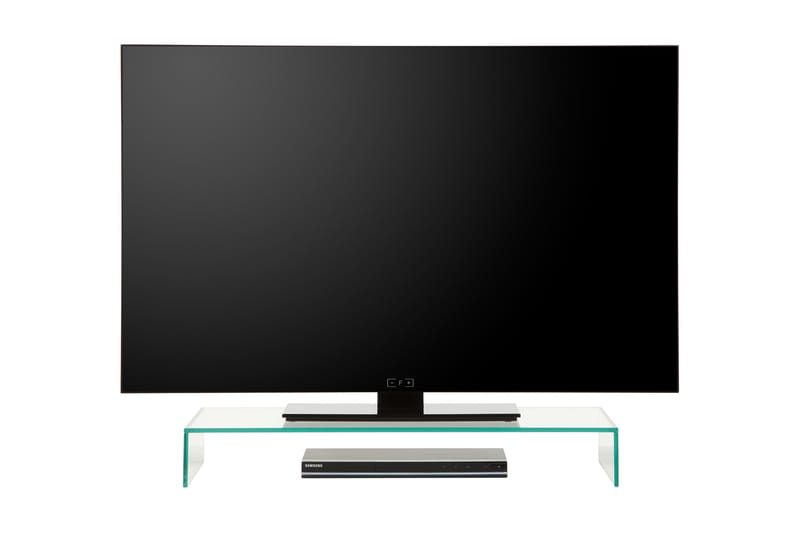 Shiny TV-hylla 87 cm - Glas - Möbler - Tv möbel & mediamöbel - TV bänk & mediabänk