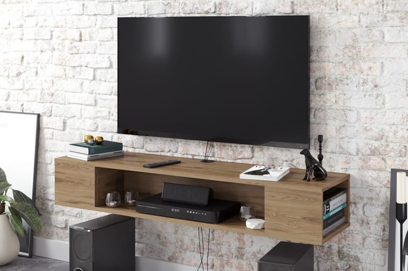 Skuteryd TV-bänk 135 cm - Brun - Möbler - Tv möbel & mediamöbel - TV bänk & mediabänk