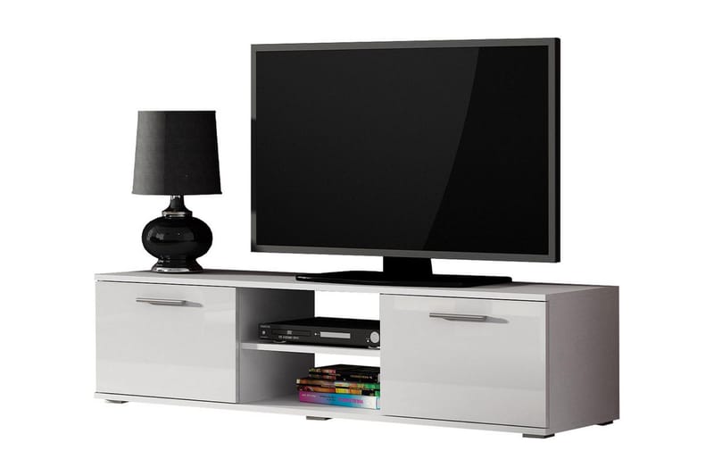 Soho TV-bänk 140x43x37 cm - Vit - Möbler - Tv möbel & mediamöbel - TV bänk & mediabänk