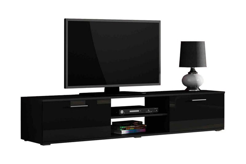 Soho TV-bänk 180x43x37 cm - Svart - Möbler - Tv-möbler & mediamöbler - TV-bänk & mediabänk