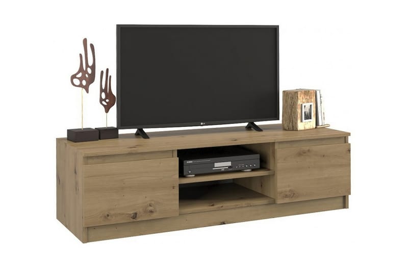 Stoz Tv-bänk 120x40x36 cm - Ekfärg - Möbler - Tv-möbler & mediamöbler - TV-bänk & mediabänk