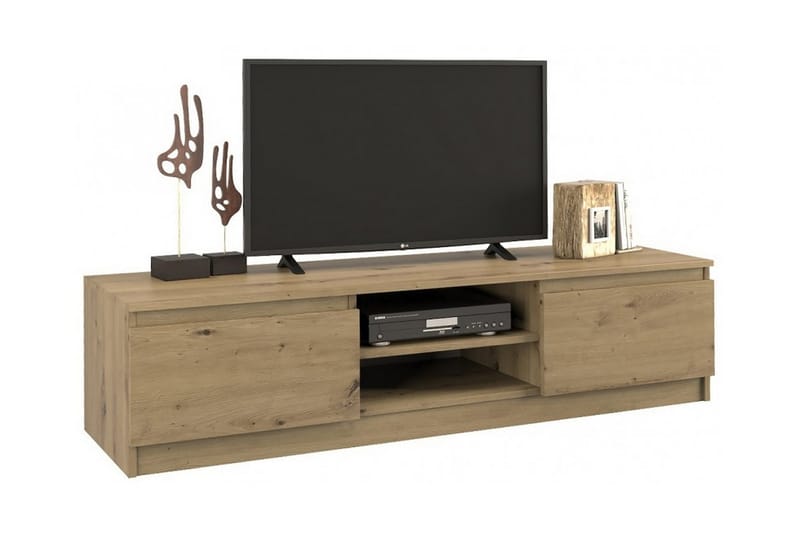 Stoz Tv-bänk 140x40x36 cm - Ekfärg - Möbler - Tv-möbler & mediamöbler - TV-bänk & mediabänk