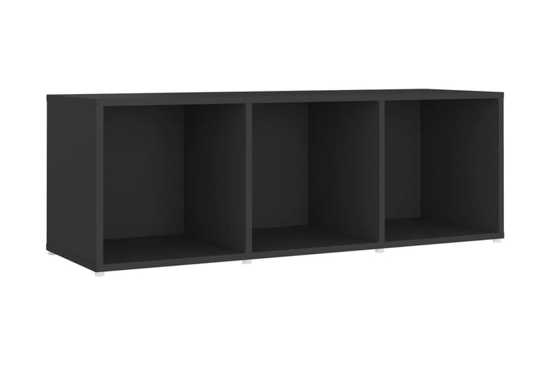 TV-bänk grå 107x35x37 cm spånskiva - Grå - Möbler - Tv möbel & mediamöbel - TV bänk & mediabänk