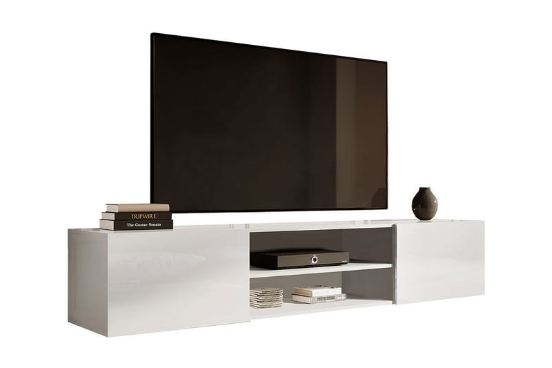 Tv-bänk - Vit - Möbler - Tv möbel & mediamöbel - TV bänk & mediabänk