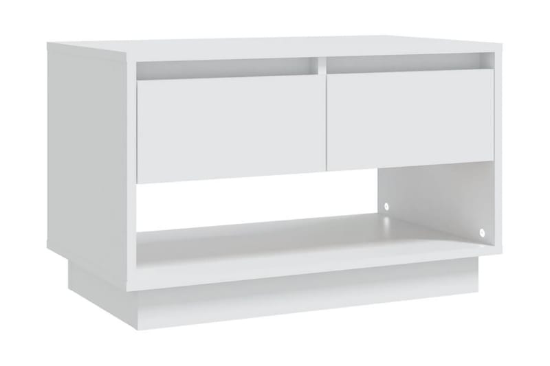 TV-bänk vit 70x41x44 cm spånskiva - Vit - Möbler - Tv möbel & mediamöbel - TV bänk & mediabänk