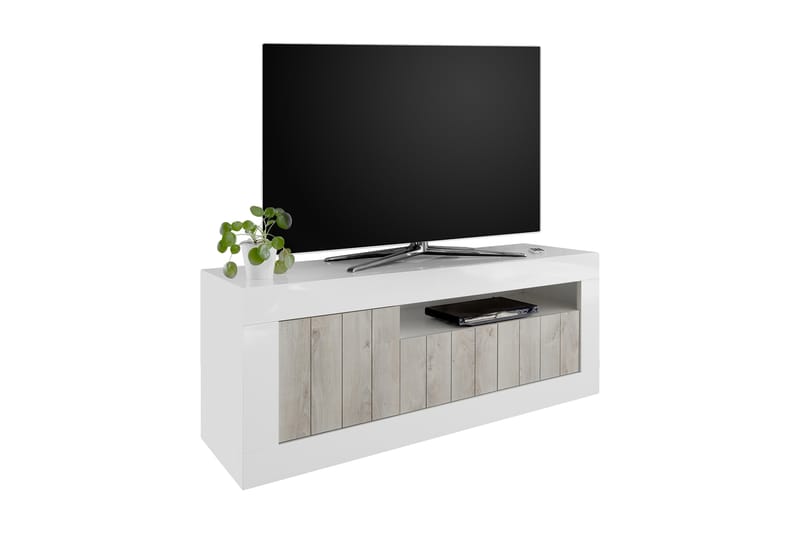 Urbino TV-bänk 138 cm - Vit/Trä - Möbler - Tv-möbler & mediamöbler - TV-bänk & mediabänk